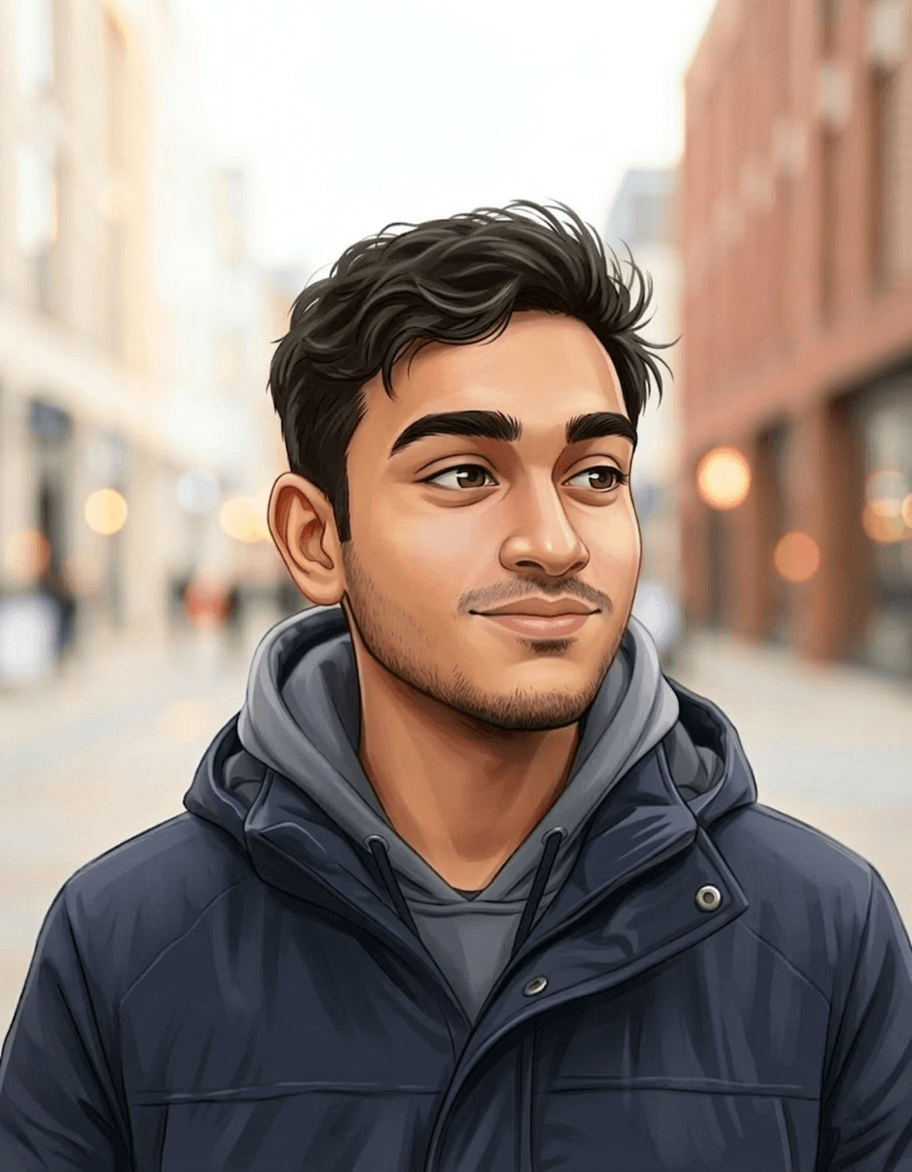 Portrait of Jayant Rao